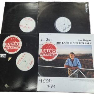 LOT029 collection of radio interview and promotional vinyl records