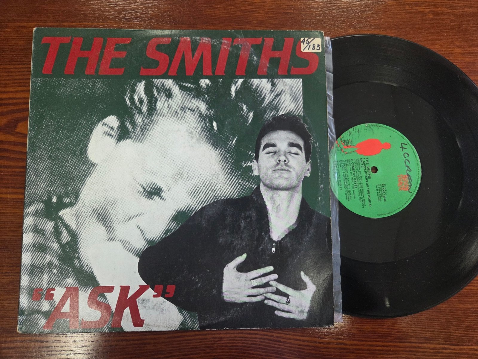 The Smiths Ask Australian promotional 12 inch single
