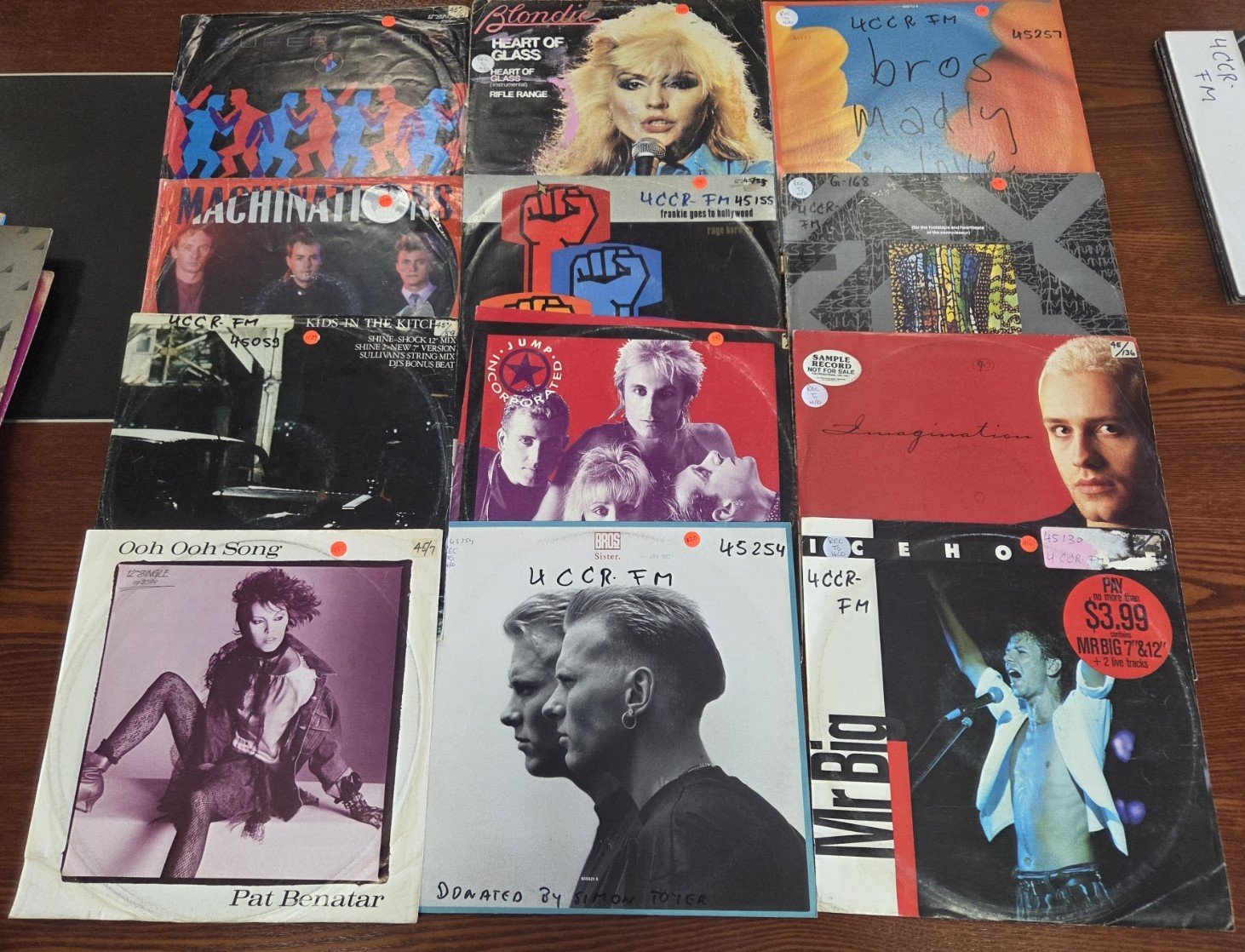 LOT034 collection featuring Cyndi Lauper Blondie and Little River Band