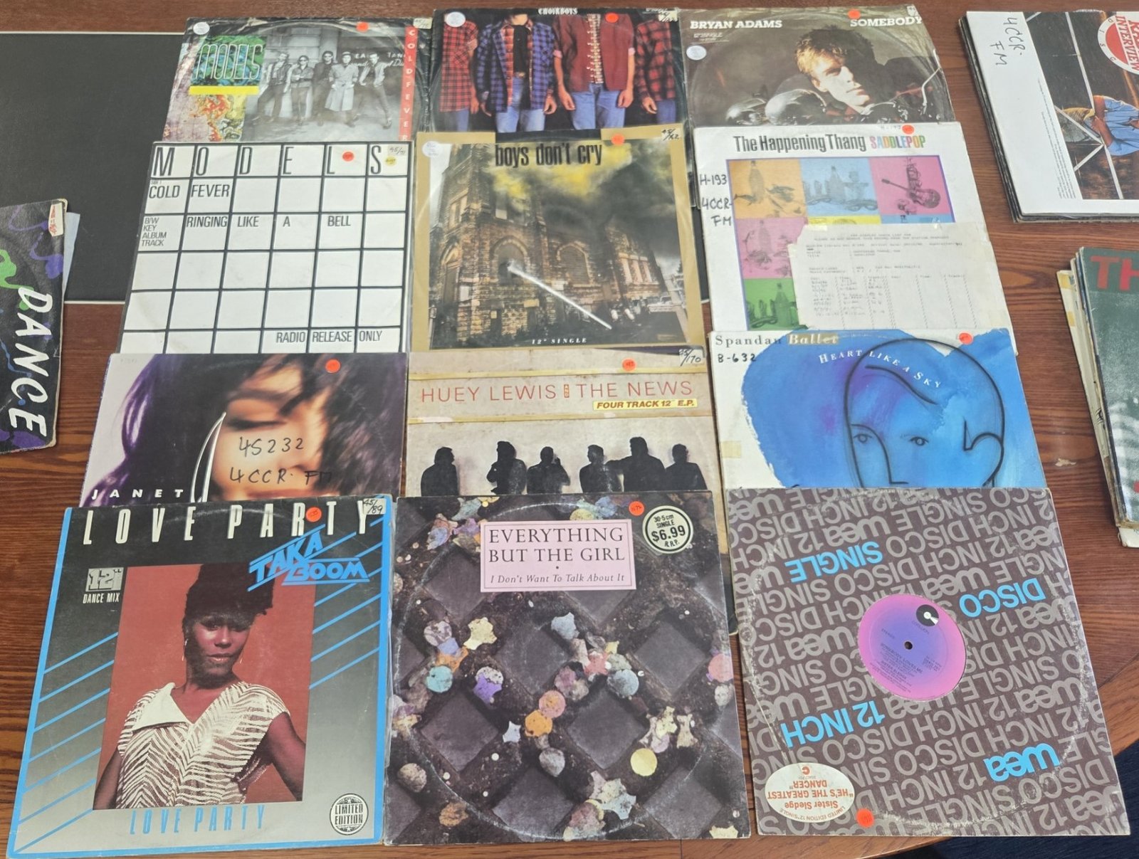 LOT034 assorted promotional and dance singles