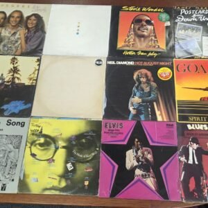 Mixed rock pop and Australian LP record collection