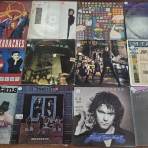 Mixed Australian rock and pop LP record collection