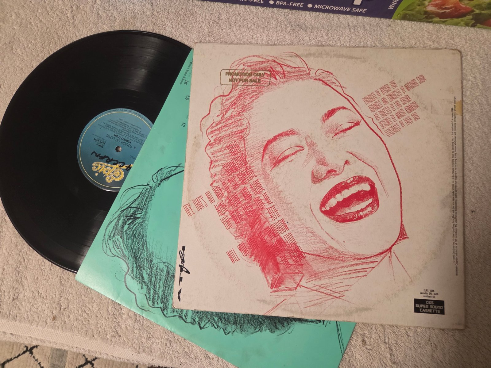 A Touch Of Love Japanese jazz record