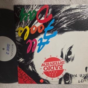 The Saints M.G. Mooff promotional interview LP front cover