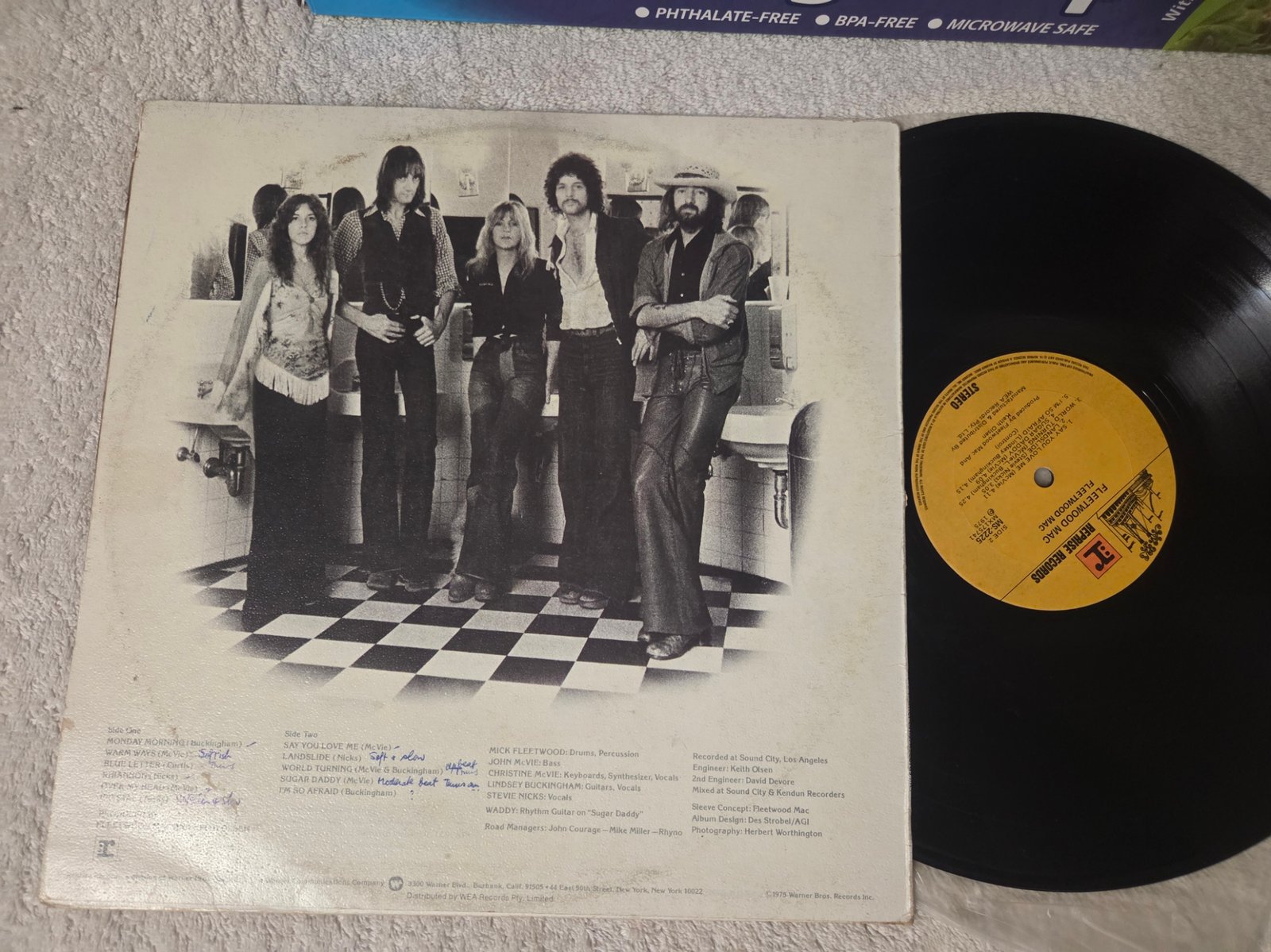 Fleetwood Mac vinyl record on Reprise Records