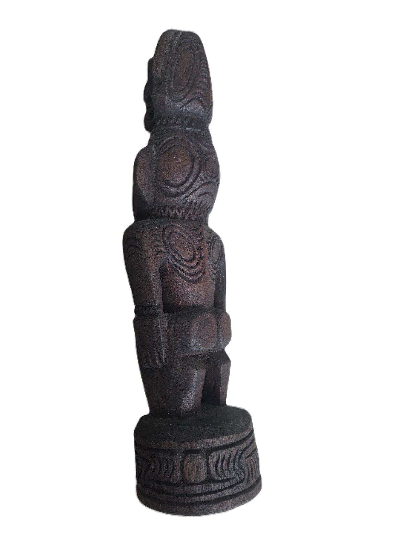 Papua New Guinea hardwood ancestor carving