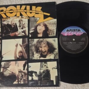 Krokus Prior Convictions promotional DJ copy LP front cover
