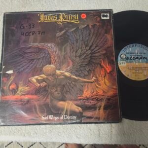 Judas Priest Sad Wings of Destiny LP front cover