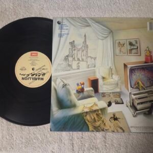 Marillion Fugazi LP rear cover and vinyl record
