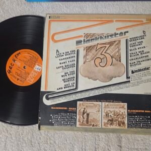 Blackbuster 3 LP rear cover and vinyl record