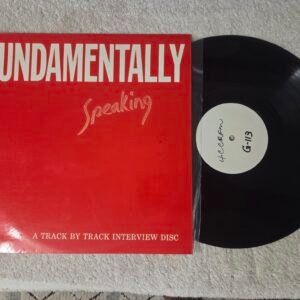 Fundamentally Speaking promotional interview LP front cover