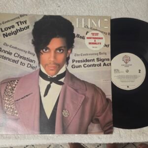 Prince Controversy Australian vinyl LP front cover