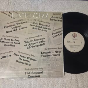 Prince Controversy rear cover and vinyl record