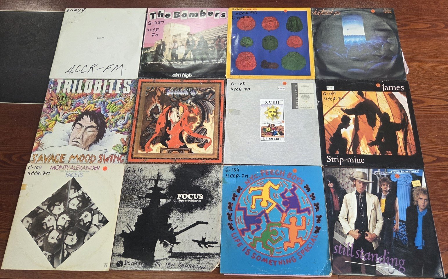 Mixed vinyl LP collection featuring Rodriguez and Australian rock artists