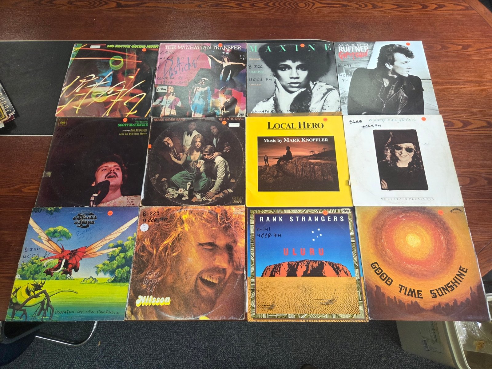 Mixed vinyl LP collection featuring Neil Young and Mark Knopfler