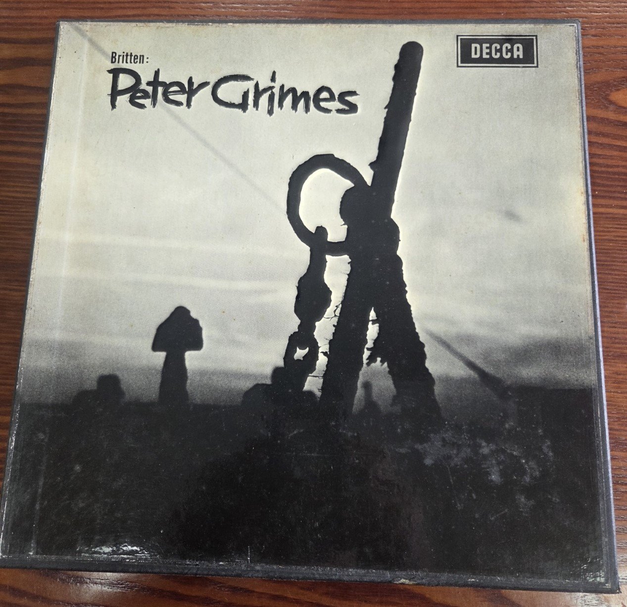 Benjamin Britten Peter Grimes Decca box set front cover