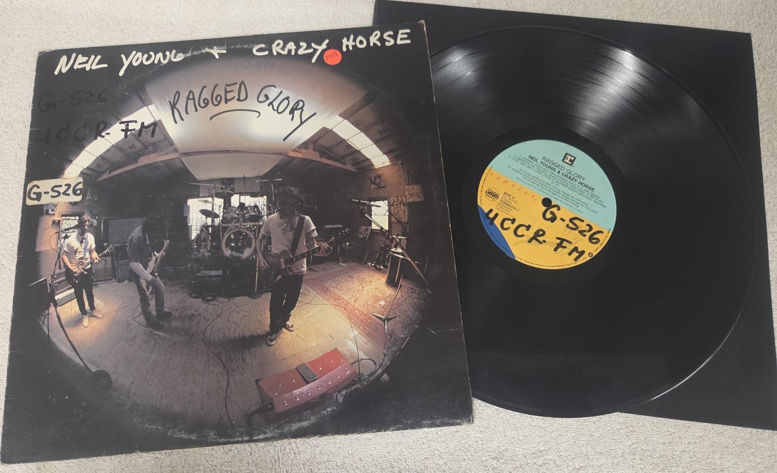 Neil Young and Crazy Horse Ragged Glory Australian promotional vinyl LP