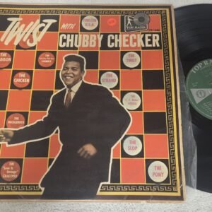 Chubby Checker Twist With Chubby Checker vintage vinyl LP front cover