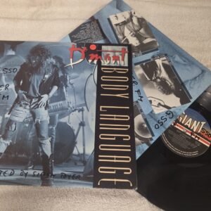 De Mont Body Language Australian promotional vinyl LP front cover