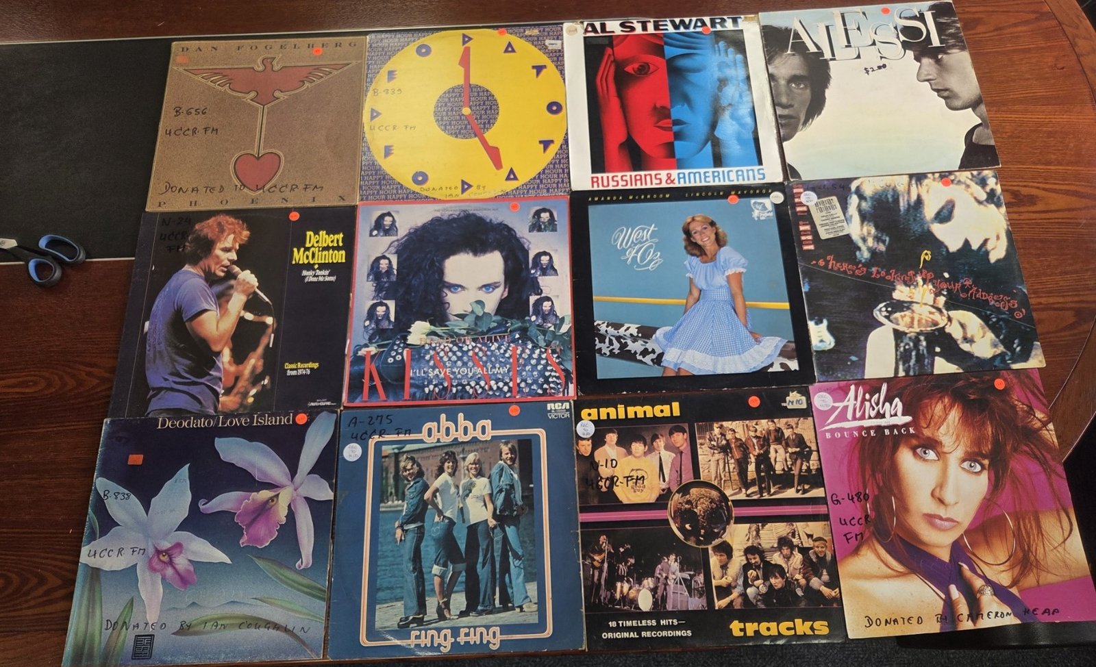 Assorted collection of 24 vinyl LP records