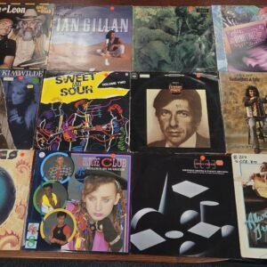 Mixed artist vinyl albums from former radio station archive
