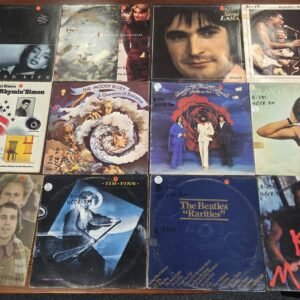 Mixed artist vinyl albums from former radio station archive
