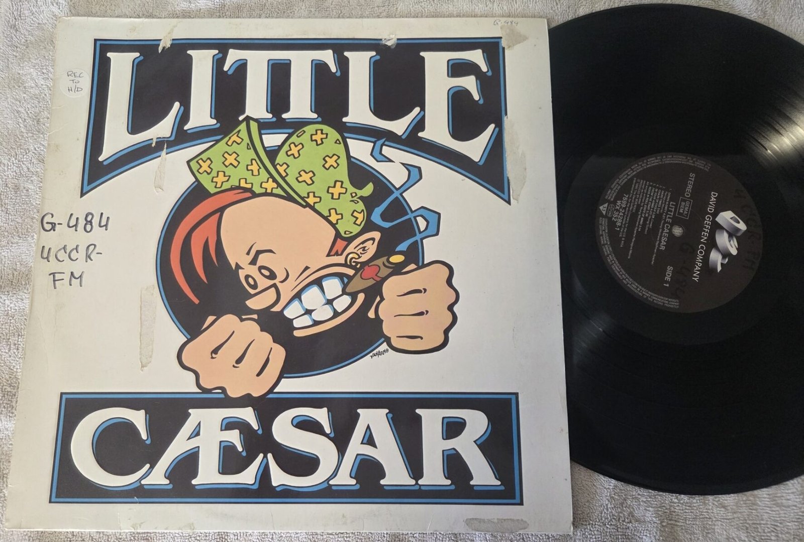 Little Caesar promotional vinyl LP front cover