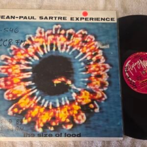 Jean-Paul Sartre Experience The Size of Food vinyl LP front cover