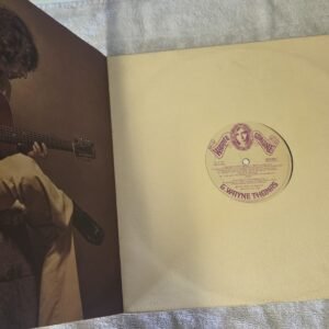 G Wayne Thomas vinyl record with gatefold sleeve opened