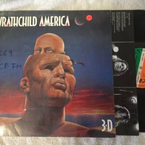 Wrathchild America 3-D promotional vinyl LP front cover