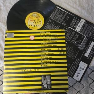Chris Knox Seizure rear cover and track listing
