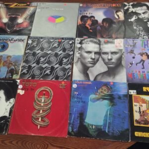 Bulk vinyl lot including ZZ Top and Rolling Stones
