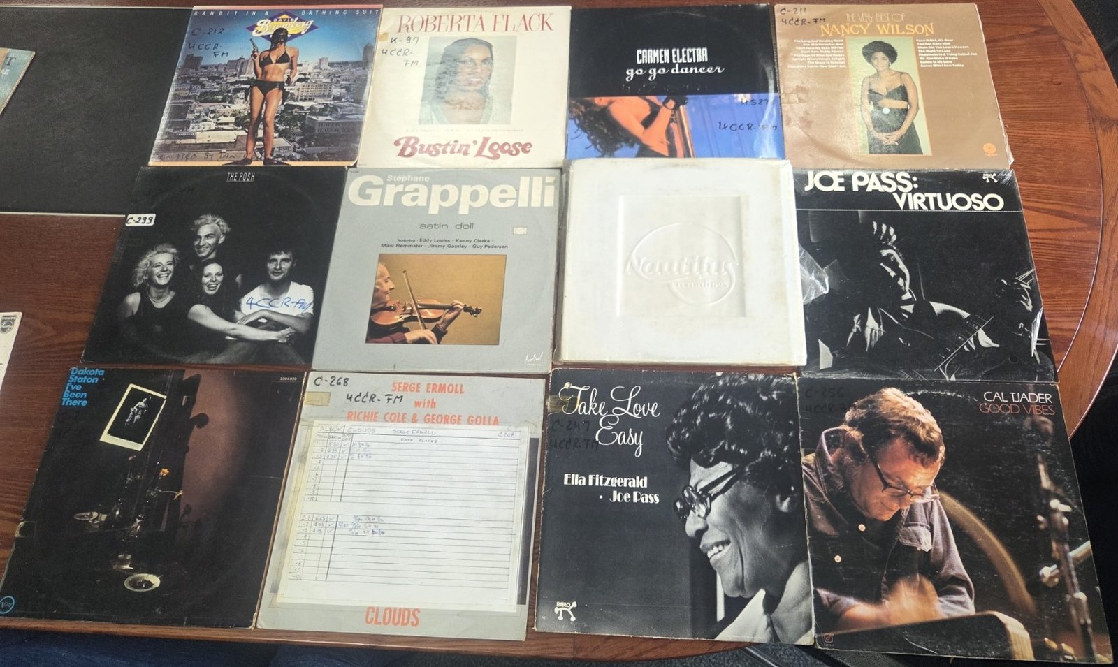Bulk vinyl lot including Eric Clapton and Joe Pass