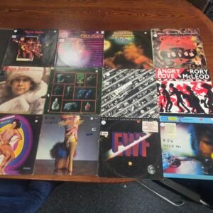Bulk vinyl lot including Journey and Split Enz