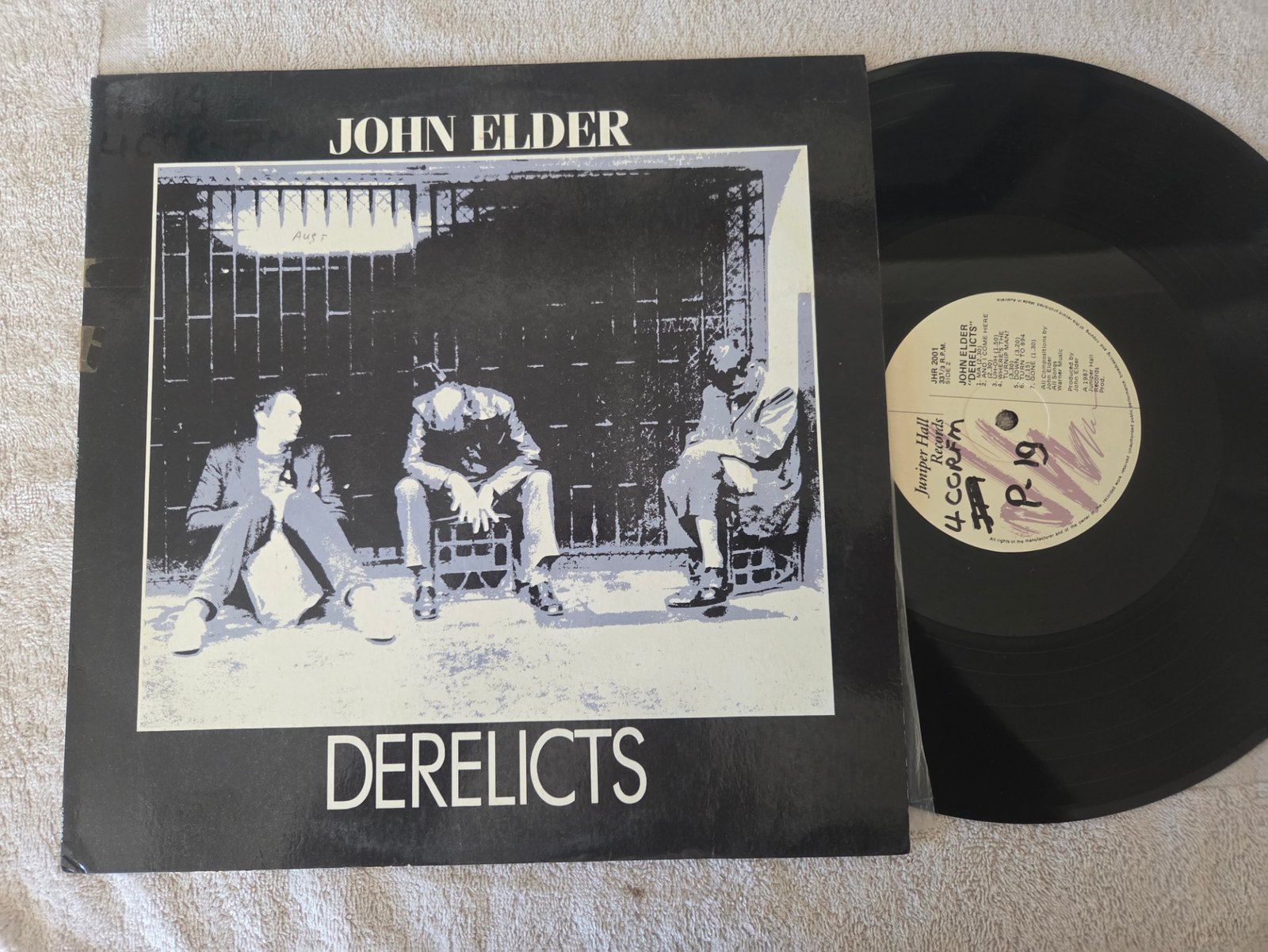 John Elder Derelicts vinyl LP front cover