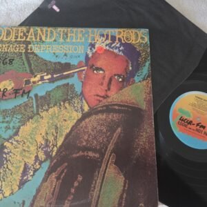 Eddie and the Hot Rods Teenage Depression vinyl LP front cover