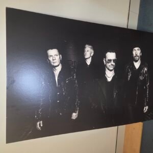 Adam Harvey double-sided promotional display poster