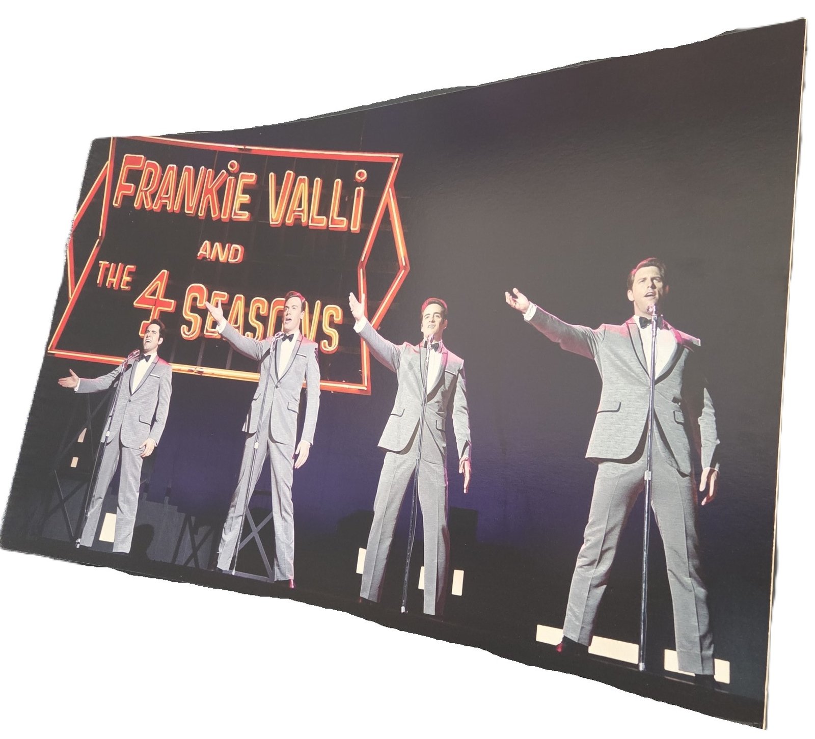 George Michael double-sided promotional display poster