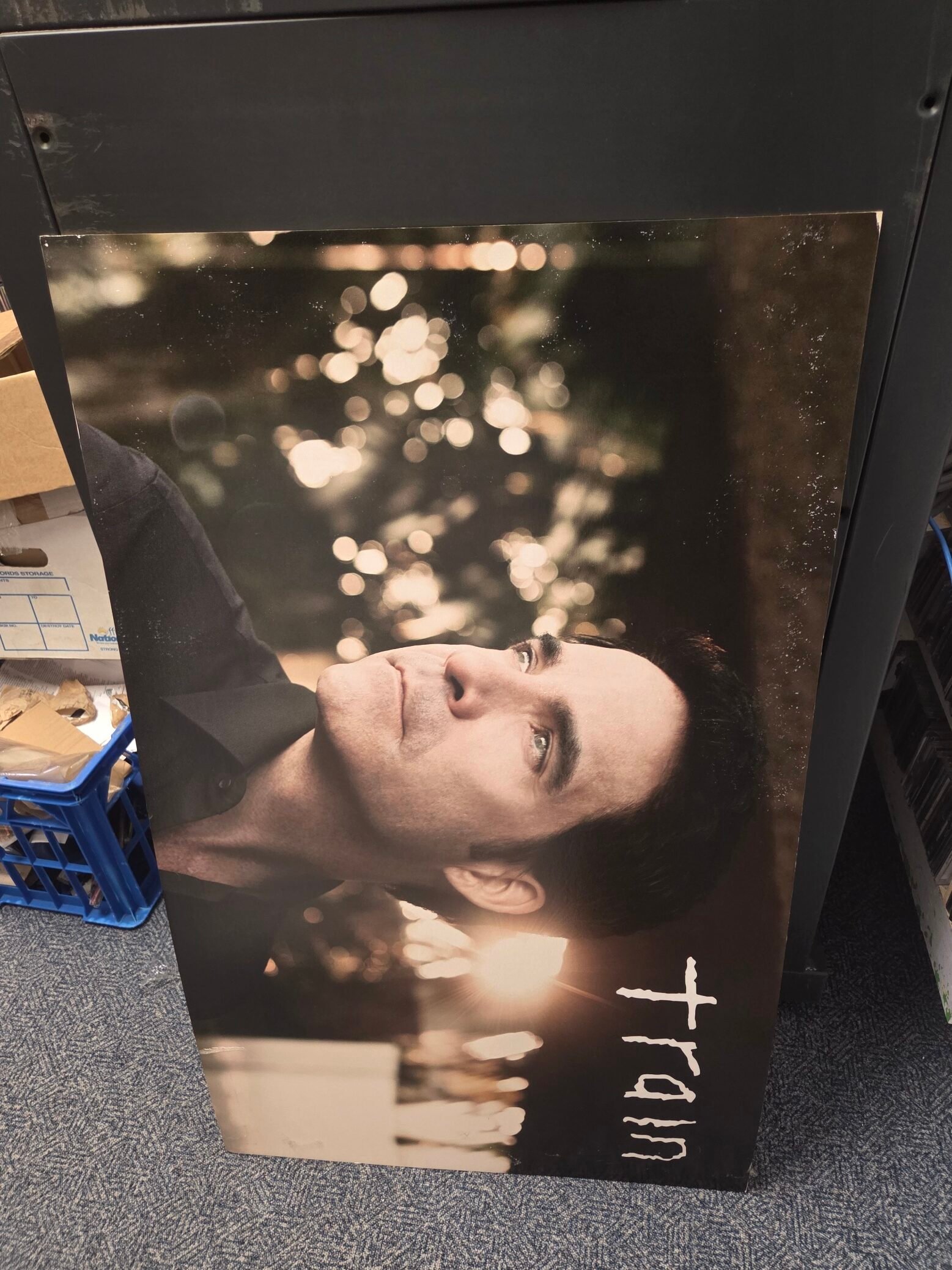 Large George Michael Faith promotional display board
