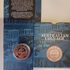 LOT093 History of Australian Coinage 1930 Penny Tribute Collector Issue