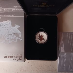 LOT070 2021 Australian Wedge-Tailed Eagle 1oz Silver Enhanced Reverse Proof High Relief Coin
