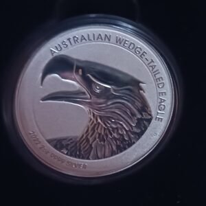 LOT106 2022 Australian Wedge-Tailed Eagle High Relief Piedfort Reverse Proof Silver Coin