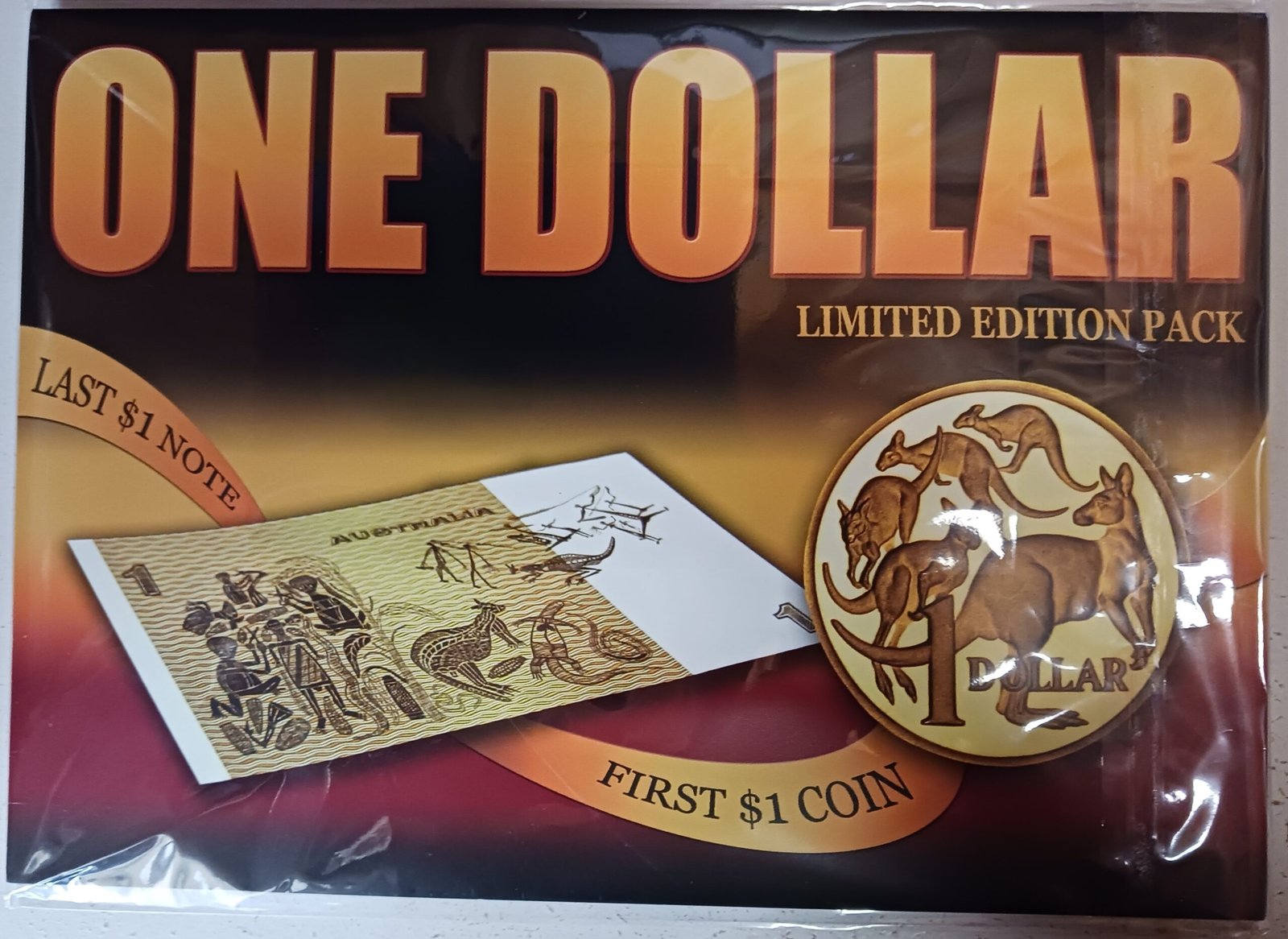 LOT 124 - One Dollar Limited Edition Pack – Last $1 Note & First $1 Coin - Image 2