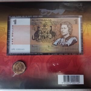 LOT 124 - One Dollar Limited Edition Pack – Last $1 Note & First $1 Coin