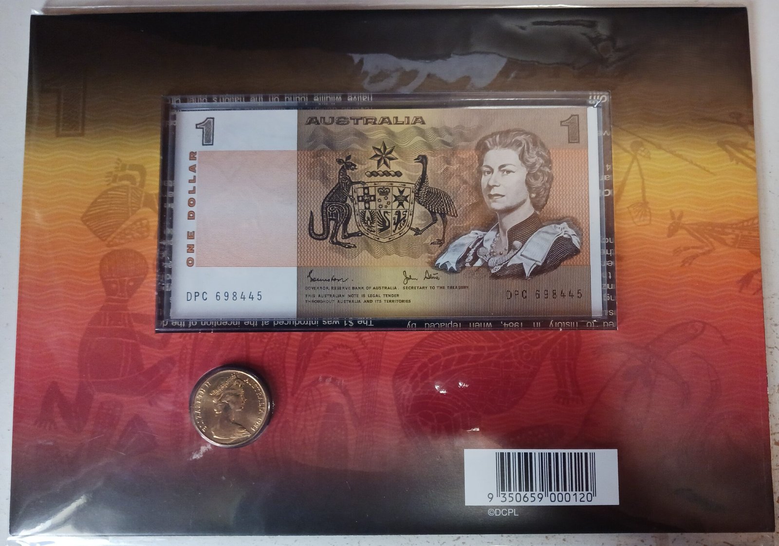 LOT 124 - One Dollar Limited Edition Pack – Last $1 Note & First $1 Coin