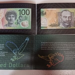 LOT 126 - Australian $100 Polymer Banknote Presentation Folder