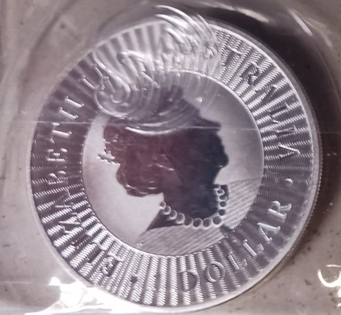 Australian Kangaroo 1oz silver bullion coin