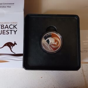 Outback Majesty Kangaroo Series 1oz silver proof coin