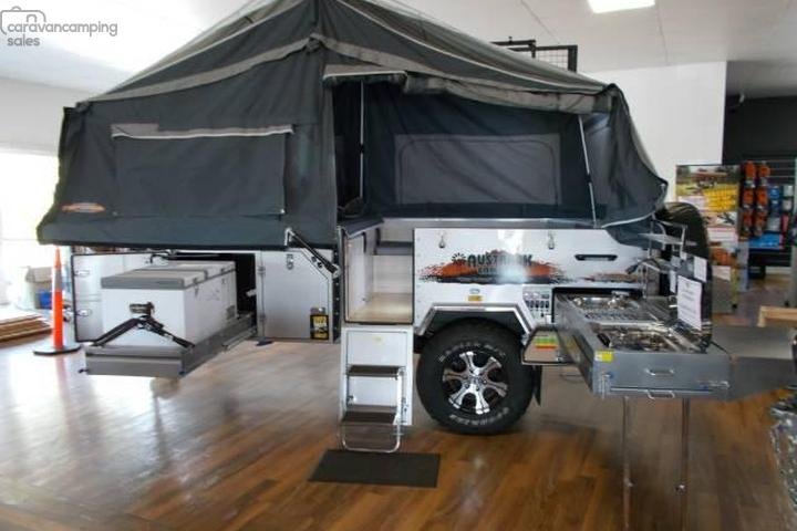 LOT 177 - Austrack Savannah Forward Folding Camper Trailer – 2019