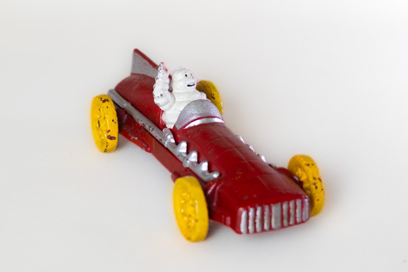 LOT016 Michelin racing car collectible display piece